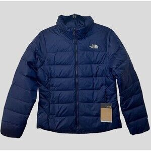 THE NORTH FACE WOMEN'S MINOQUA DOWN ZIP UP JACKET SHADY BLUE NWT SZ XXL $200